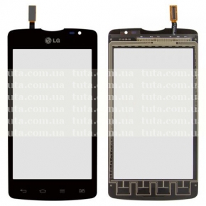 Сенсорный экран (тачскрин) для LG D410 Optimus L90 Dual Sim, черный